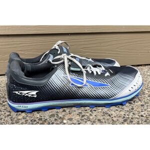 Altra King Mt Men's Trail Running Shoes Size 15 M Black Blue All-Terrain